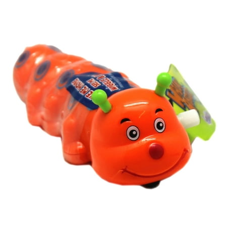 Walk Abouts Lilb Orange Caterpillar Wind-up Moving Toy