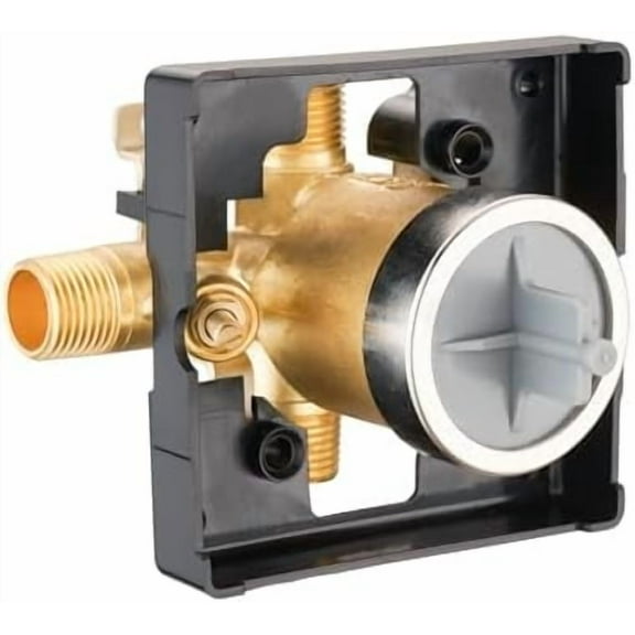 Rough in Valve Body for Shower& Tub Faucet Trim Kits, Compatible for Delta Model: R10000-UNBXHF, Fit 1/2" Copper, 1/2" IPS, PEX or CPVC Adapter