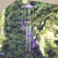 thumbnail image 6 of Clearance Under 5$ Household Wind Chimes FNGZ 2Pc Memorial Wind Chime Outdoor Wind Chime Unique Tuning Relax Soothing Sympathy Wind Chime For Mom and Dad Garden Patio Home Decor, 2* Wind Chime, 6 of 8