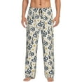 thumbnail image 2 of Goofa Snake Printed Soft Pajama Pants for Men, Wide Leg Comfy Casual Lounge Yoga Pants-XX-Large, 2 of 9