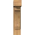 thumbnail image 2 of Ekena Millwork 7 1/2"W x 22"D x 34"H Imperial Block Smooth Bracket w/ Offset Brace, Western Red Cedar, 2 of 25