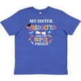 thumbnail image 3 of Inktastic My Sister Graduated and I'm Super Proud Youth T-Shirt, 3 of 5