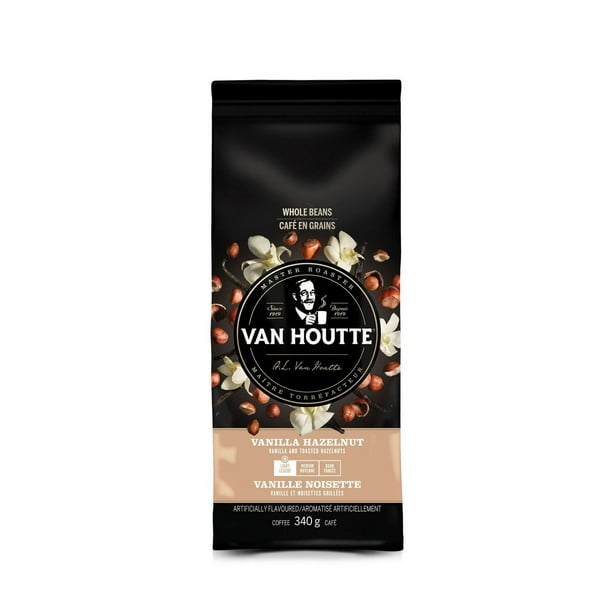 Van Houtte® Vanille Noisette torréfaction légère café en grains 340 g