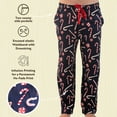 thumbnail image 6 of LazyOne Animal Pajama Pants for Men, Male Pajamas, Candy Cane, Medium, 6 of 7