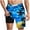 Sky Blue^3, variant on Jjayotai George Shorts Men, Men's Swim Trunks with Compression Liner, Swim Shorts Quick Dry Beach Swimsuit