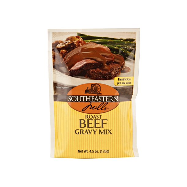 Southeastern Mills Roast Beef Gravy Mix 4.5 oz. Packets (3 Pack