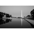 thumbnail image 2 of Highsmith, Carol 14x11 Black Modern Framed Museum Art Print Titled - Washington Monument in the Pool at the National Mall, 2 of 4