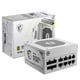 thumbnail image 1 of Fuente de Poder PC 850W Gamer MSI MAG A850GL PCIE5 WHITE 80 Plus Gold Modular, 1 of 7