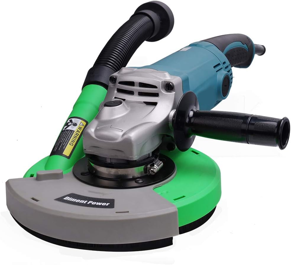 Diment Power Universal Surface Grinding Dust Shroud for Angle Grinder 7- inch. Collect Grinding Dust-Wood,Stone,Cement,Marble,Rock,Granite,Concrete