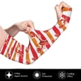 thumbnail image 3 of Daiia Red Lobster UV Sun Protection Arm Sleeves - Cooling Compression Arm Sleeve - Sports & UV Arm Sleeves for Men & Women, 3 of 8