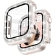 thumbnail image 1 of Yanonmyfd Funda para reloj brillante con protector de visualización HD para mujer compatible con Apple Watch de 49 mm de diámetro, protector de cara para iWatch Series Ultra 3/2/1, color dorado, 1 of 28