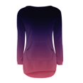 thumbnail image 5 of YEJIMAN Winter Clothing for Women Casual Solid Long Sleeve Jumper Sweaters Blouse Sweaters for Women Dark Purple, 5 of 5