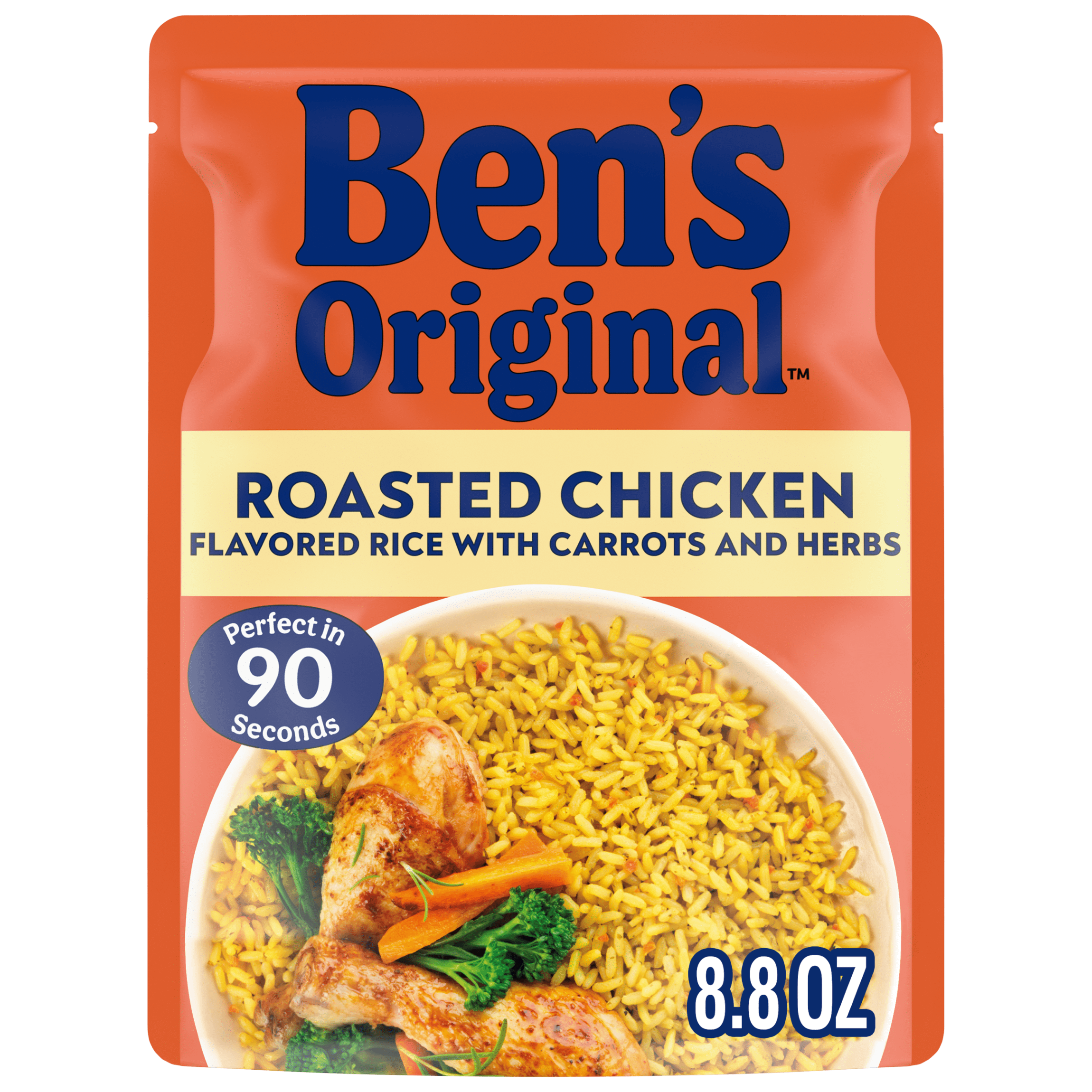 (6 pack) BEN'S ORIGINAL™ READY RICE™, Roasted Chicken, 8.8 oz. pouch