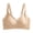 Khaki, variant on Sports Jelly Bras for Women Full Coverage Powerful Lifting Custom Bust Shaping Comfort Daily Underwear Strapless Bra