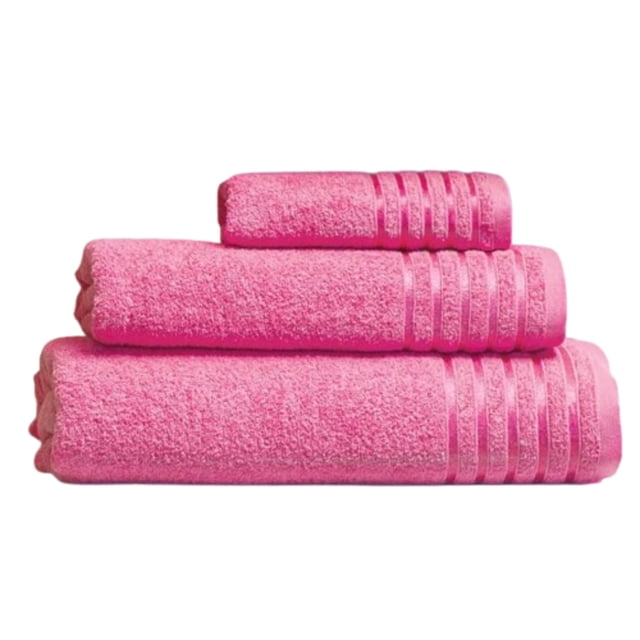 Toalla Medio Baño Encanto Fiusha Concord