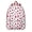 Watermelon Print, variant on Bright Lemon Fruit Print School Backpack, Summer Citrus Design Daypack with Cute Yellow Pattern and Fresh Floral Style