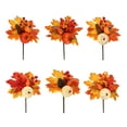 thumbnail image 6 of CreativeArrowy Halloween Plug-in Accessories Maple Leaf Garland Simulation Tree Branch Pumpkin Berry Plug-ins Iron Wire Foam Decoration, 6 of 12