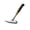 Large pointed toe-Black and yellow han, variant on High Carbon Steel Geological Hammer Integrated Forging Multifunctional Hardware Hand Tool Professional Hammer