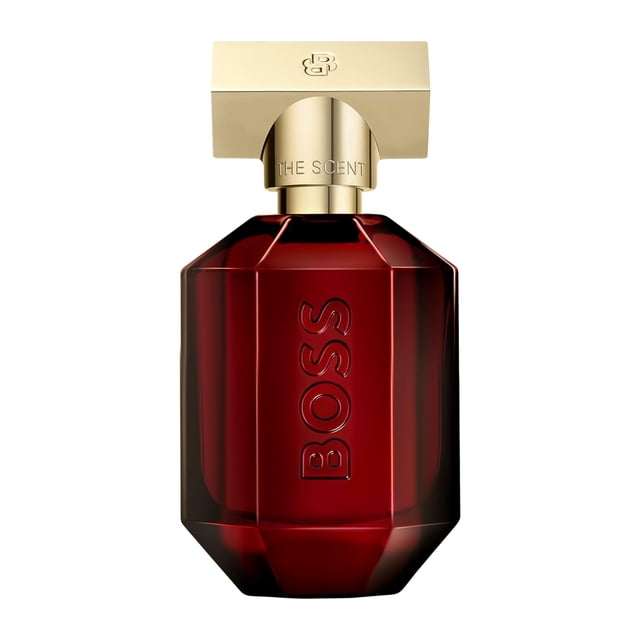 Perfume Hugo Boss The Scent Elixir Intense para mujer, color ámbar