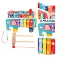 thumbnail image 4 of 1 Set Wood Hammer Whacking Toy Xylophone Educational Hand Coordination Toy, 4 of 8