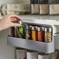 thumbnail image 3 of spice rack, Hanging Spice Rack, No Need To Punch Household Spice Racks Excluding seasoning bottles, 3 of 5
