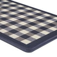 thumbnail image 3 of Achim Anti-Fatigue Kitchen Buffalo Check Rectangle Anti Fatigue Mat, Navy, 18x30, 1 Piece, 3 of 3