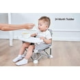 thumbnail image 4 of Portable baby seat for travel| Compact folding with straps for indoor/outdoor use| Great for camping, beach - girls, 4 of 4