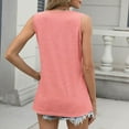 thumbnail image 3 of HADST Women's V-Neck Tank Tops Sleeveless Casual T-Shirts, Summer Solid Color Loose Fit Shirts Available in S-XXL, 3 of 7
