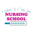 thumbnail image 2 of Girls I can't I am in Nursing School Cute Sign Wall Decal Decoration Nursing School Quote Vinyl Wall Decal Art Lasts Years and Easily Removable - Size: 40 In(W) x 24 In(H), 2 of 5