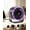 Purple-A, variant on 100-Speed High Velocity Hanging Circulating Fan (Purple-B) | Portable USB Rechargeable Circulating Fan with 100 Adjustable Speeds, 360° Rotation LED Display for Camping Patio & Outdoor