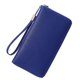 thumbnail image 1 of Monedero de mujer, monedero de cuero con cremallera blindado Rfid, 1 of 5