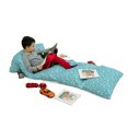 thumbnail image 3 of Abstract Floor Pillow Lounger Cover, Abstract Pattern with Bubbles in Different Sizes Modern Aqua Inspired Design, Nap Mat Printed Fabric Case for 5 Pillows, 88" x 27", Turquoise Teal, by Ambesonne, 3 of 5