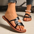 thumbnail image 1 of YOUYEDIAN Pantoufles de Maison pour Femmes Été Chaussures d'Intérieur Mignonnes Confortables Sandales Sandales de Plage (Noir), 1 of 8