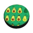 thumbnail image 3 of Gaeub Cartoon Fruit 1 14-17in Tire Cover, Spare Tire Cover, for Camper Caravan, Trailer, Car, Truck, SUV, Jeep - 16 inch, 3 of 9