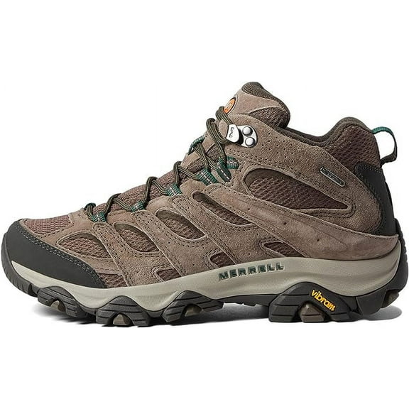 Merrell Men's Moab 3 Mid Waterproof Hiking Boot, Boulder, 12.5