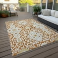 thumbnail image 6 of Addison Rugs Chantille Indoor/Outdoor Transitional Diamonds Paprika Washable Rectangle Rug, 9' x 12', 6 of 6