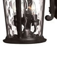 thumbnail image 4 of Hinkley Lighting 1898BK 20.75" Height 3-Light Lantern Outdoor Wall Sconce in Black from the Windsor Collection, 4 of 5