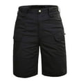 thumbnail image 2 of Xihbxyly Pantalones Cortos Cargo para Hombre, Pantalones Cortos Clásicos de Sarga para Trabajo, Pantalones Cortos Casuales Cómodos, Pantalones Cortos de Poliéster Transpirables, Uso Diario, Actividad, 2 of 4