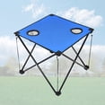 thumbnail image 1 of MERRYHAPY Table de Camping avec Porte-Gobelet Table Pliante Portable pour Femmes 1 Pcs, 1 of 8