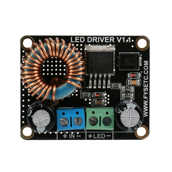Placa controladora de refuerzo LED de repuesto de 5-32 V CC para impresora 3D de fotocurado