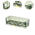 thumbnail image 6 of Egg Holder Egg Dispenser Egg Organizer Stackable Design Holds 10 Eggs for Refrigerator Side Door Kitchen, 6 of 9