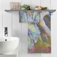 thumbnail image 5 of GZHJMY Ballerina Oil Painting Bath Towel Set, Pure Cotton Washcloth Lightweight and Highly Absorbent Quick Drying Towels for Bathroom（129）, 5 of 7