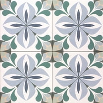 The Tile Life Summertime 8" x 8" Ruan Matte Porcelain Floor and Wall Tile, Case of 25
