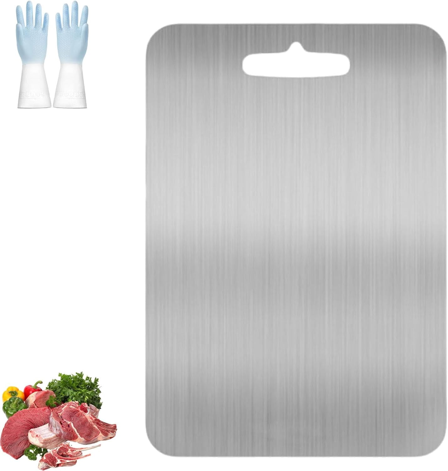 Tavano Cutting Boards, Tavano Cutting Board, Double-Sided Set of 3 Available Tavano Titanium Cutting Boards for Kitchen Non-porous and Easy to Clean (Set of 3)