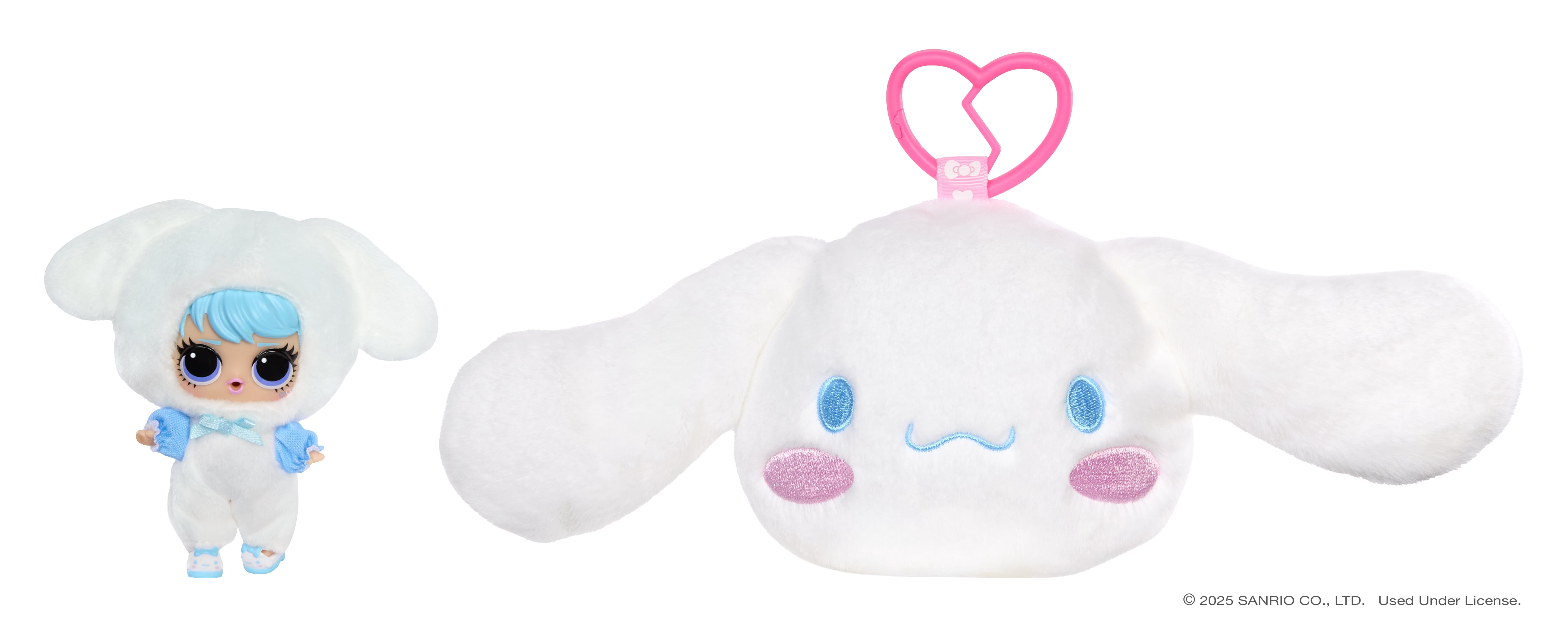 LOL Surprise Loves Hello Kitty and Friends Reversible Blind Plush Collectible Tots Doll