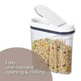 thumbnail image 6 of Better Homes & Gardens 19-Cup Airtight Cereal Container, BPA-Free Food Storage with Easy-Grip Handle and One-Handed Lid for Pantry & Kitchen Organization, 6 of 10
