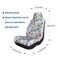 thumbnail image 2 of Goofa Cactus Printed Car Seat Covers, Automotive Seat Covers for Cars Trucks and SUVs, Quick Setup Universal Fit Elastic Seat Covers-1, 2 of 6