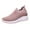 Pink, variant on Ramiter Women Shoes Slip on Walking Shoes for Women Arch Support Mesh Comfy Work Shoes,