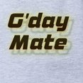 thumbnail image 2 of CafePress - G'day Mate - Cute Infant Baby Football Bodysuit, 2 of 3
