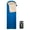 Blue, variant on FUNDANGO One Person Black Camping Sleeping Bags for Adults Teens 87"*30" Compact Black Sleeping Bags for Backpacking, Hiking & Camping with Compression Sack, 39.2°F-62.6°F, 2.5lbs, Black